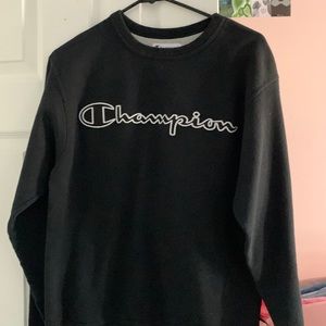 black champion sweatshirt